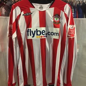 Match worn Southampton FC jersey